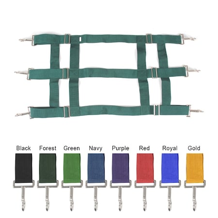 Jacks Imports Nylon Stall Guard BLACK 776-BK